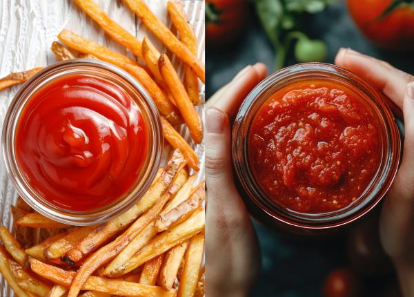 diferenta dintre ketchup si sosul de rosii