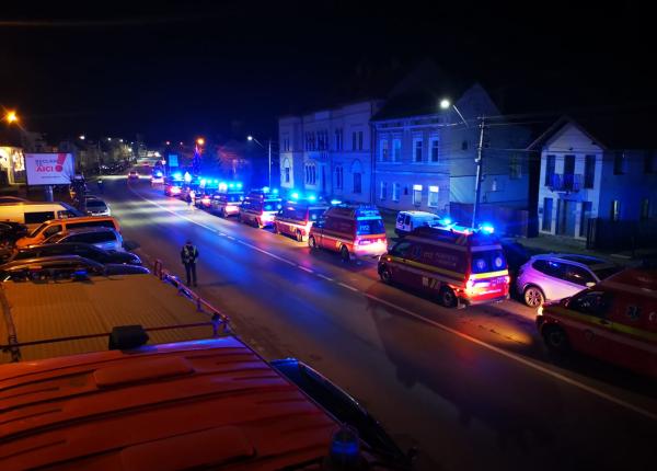 plan rosu de interventie activat la reghin