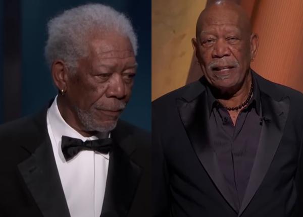 motivul bizar pentru care morgan freeman poarta cercei de aur