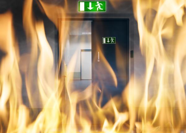 interventie a pompierilor la centrul de primiri urgente al spitalului municipal radauti in urma unui scurtcircuit