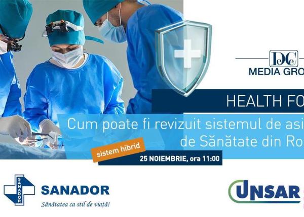 health forum iv cum poate fi revizuit sistemul de asigurari de sanatate din romania