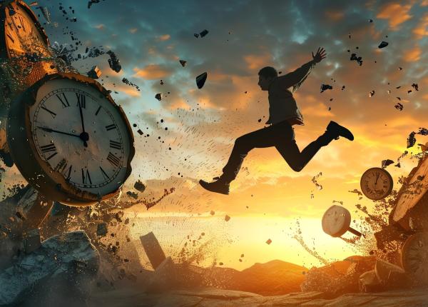 de ce avem impresia ca timpul trece mult mai repede