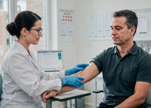 patru teste de sange esentiale pentru persoanele peste 40 de ani