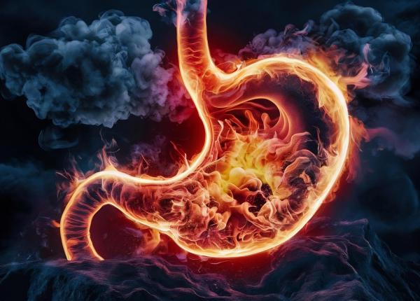 semnul dat de arsurile la stomac