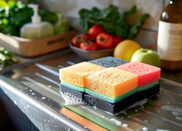 de ce nu trebuie sa speli vasele cu buretele cu care cureti chiuveta