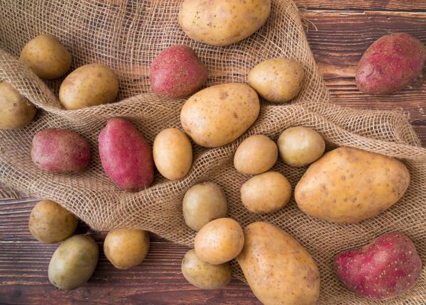 diferenta dintre cartofii cu coaja alba si cartofii rosii