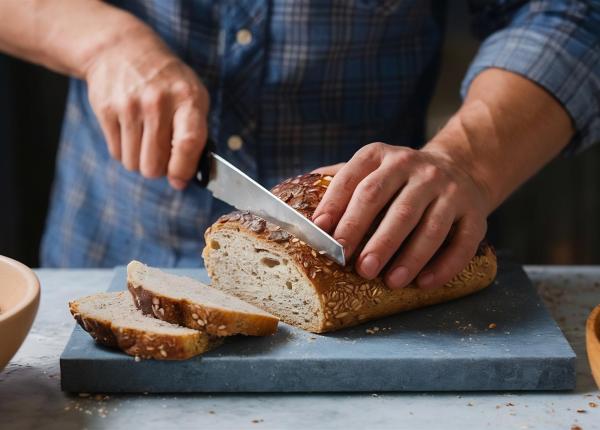 cum sa obtii felii de paine perfecte de fiecare data secretul sta in pozitionarea painii