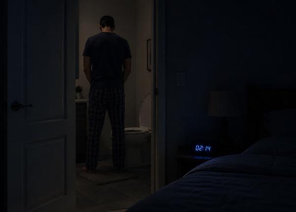 de ce te trezesti in fiecare noapte ca sa mergi la toaleta