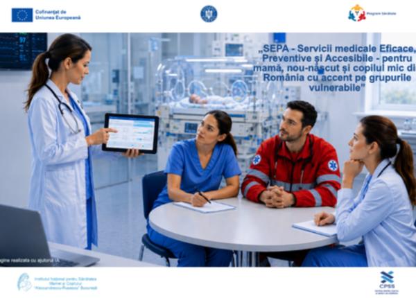 de la maternitate la comunitate sepa dezvolta repere comune pentru profesionistii implicati in ingrijirea mamei si copilului