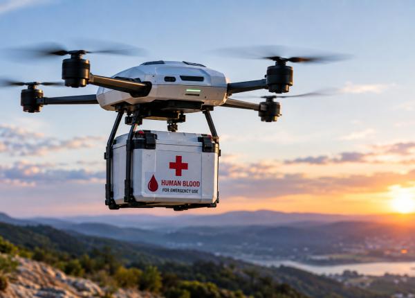 dronele ar putea livra sange direct la locul accidentului noua metoda care ar putea salva vieti