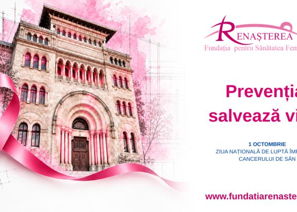 fundatia renasterea implineste 25 de ani de activitate si continua traditia iluminarii in roz