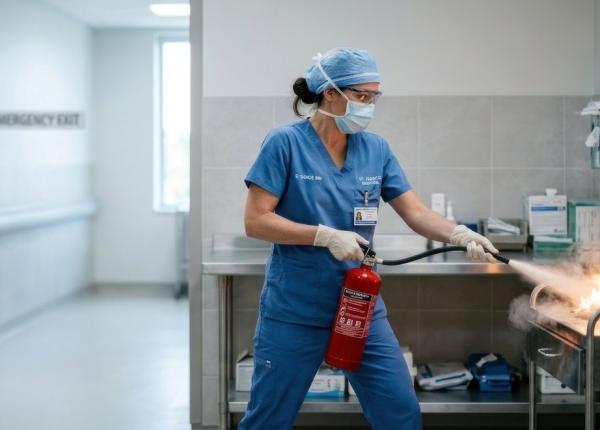 incendiu la un spital din romania o pacienta a suferit arsuri 16 pacienti au fost evacuati