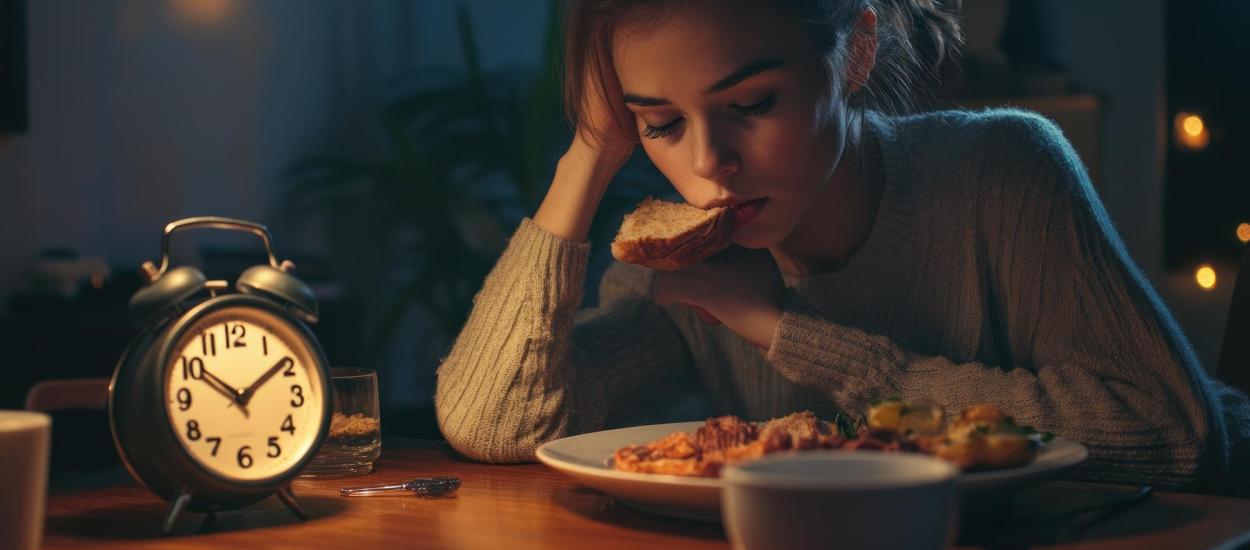 Mâncatul după ora 21:00, asociat cu probleme digestive
