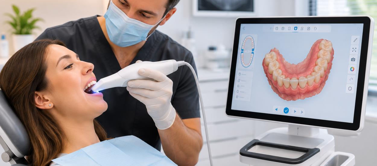 Stomatologia digitală: cum schimbă scannerul intraoral experiența pacientului și precizia lucrărilor dentare 