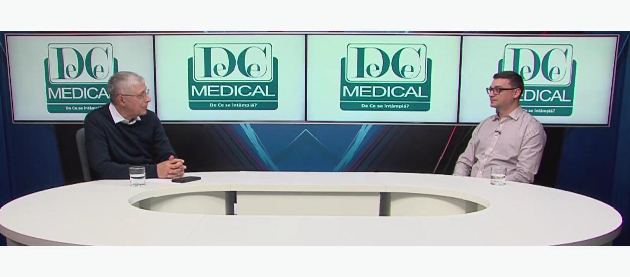 AVC-ul, de la primele semne la tratament. Dr. George Burlacu (SANADOR), la DC Medical și DC News